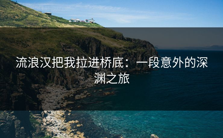 流浪汉把我拉进桥底:一段意外的深渊之旅 流浪汉把我拉进桥底:一段意外的深渊之旅